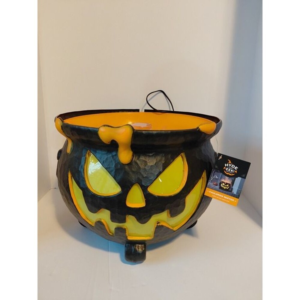 Hyde & EEK! Halloween Jack-o'-lantern Cauldron